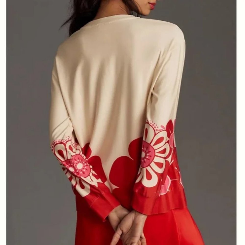 FARM Rio X Anthropologie Printed Sweater - Picture 2 of 5